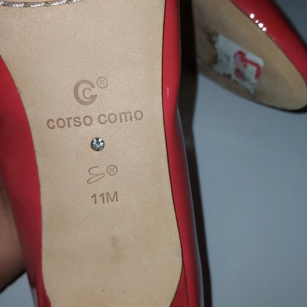 CORSO Como Orange Pumps heels